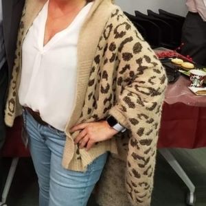 Animal Print Cardigan